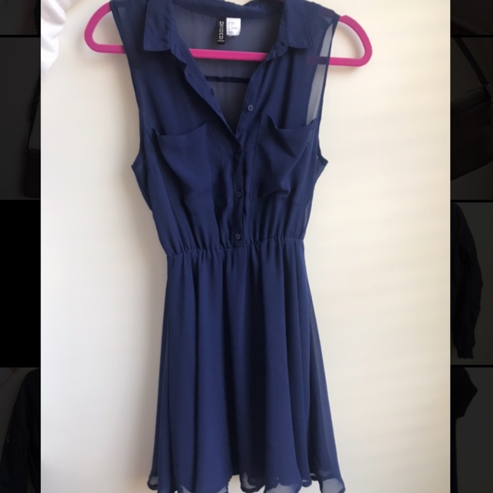 H & M collared dress